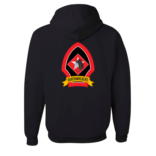 1st Battalion 6th Marines Unit "Deathwalkers" | Hoodie