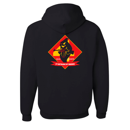 2nd Battalion 24th Marines Unit "The Mad Ghosts" Hoodie #2