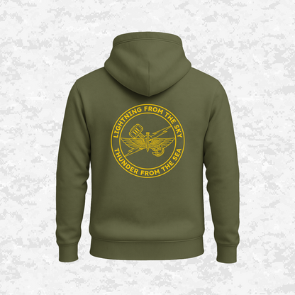 3rd ANGLICO | Lightning From The Sky, Thunder From The Sea | Hoodie