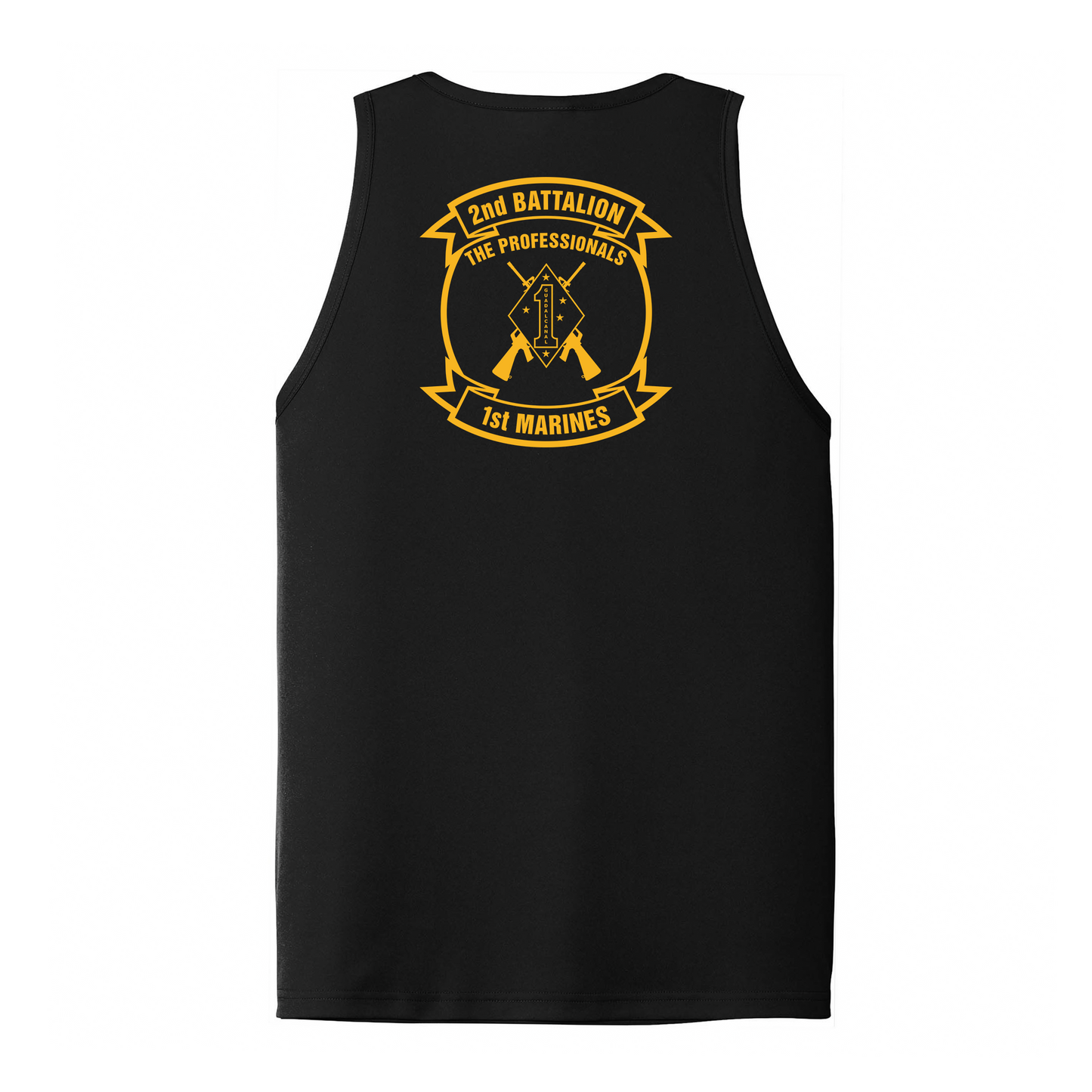 2nd Battalion 1st Marines Unit "The Professionals" DRIFIT Sleeveless, Tank, Sleeveless Hoodie