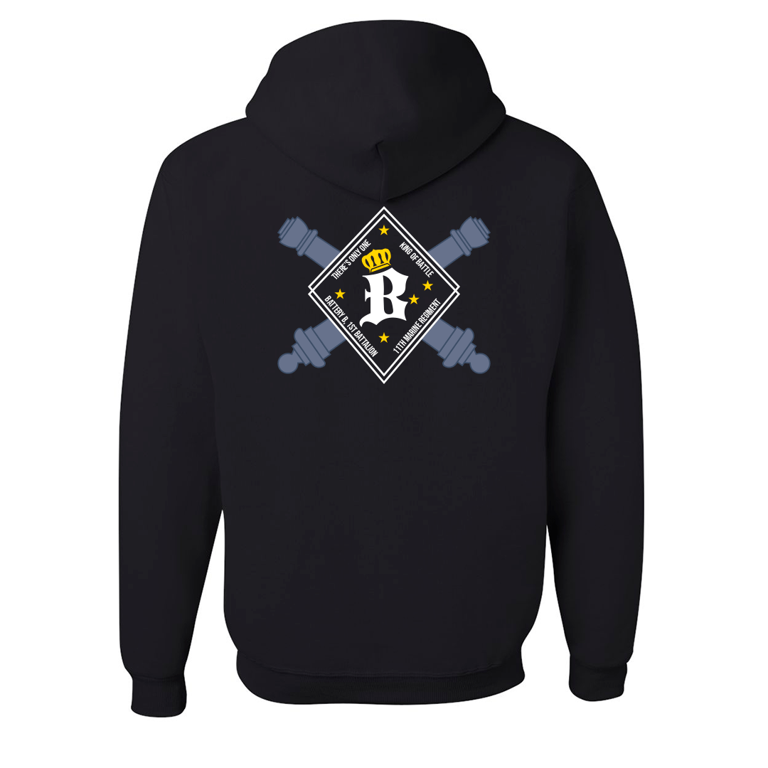 1st Battalion 11th Marines Bravo Battery Shirt Hoodie Beastmaster