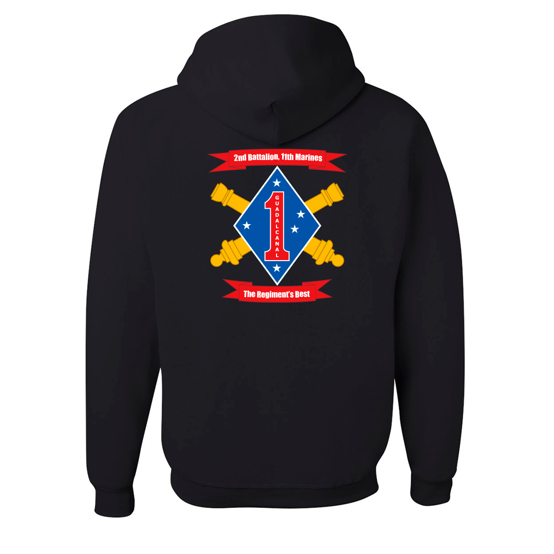 2nd Battalion 11th Marines Unit "Patriot" Hoodie