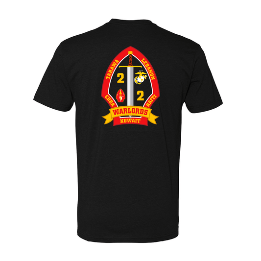 2nd Battalion 2nd Marines Unit "Warlords" Shirt #3