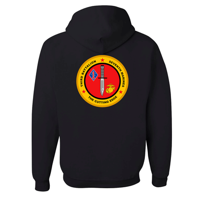 3rd Battalion 7th Marines Unit "The Cutting Edge" Hoodie #2