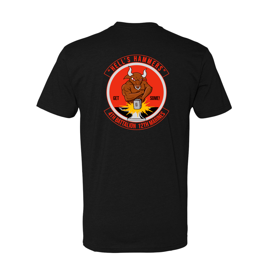 4th Battalion 12th Marines Unit "Hell's Hammers" Shirt