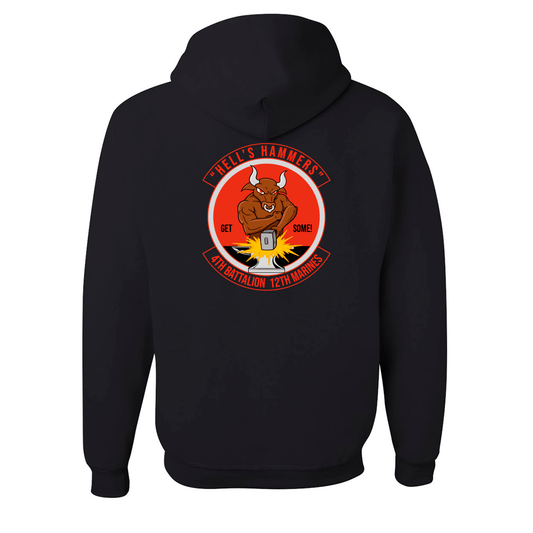 4th Battalion 12th Marines Unit "Hell's Hammers" | Hoodie