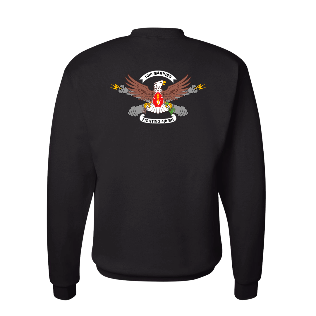 4th Battalion 10th Marines Unit "Fighting 4th" Sweatshirt