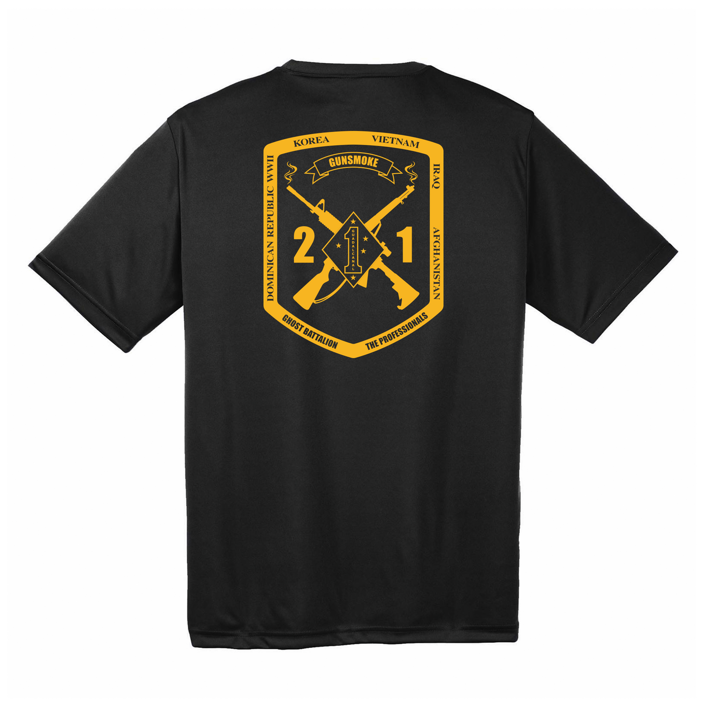 2nd Battalion 1st Marines Unit "Gunsmoke" Drifit Shirt