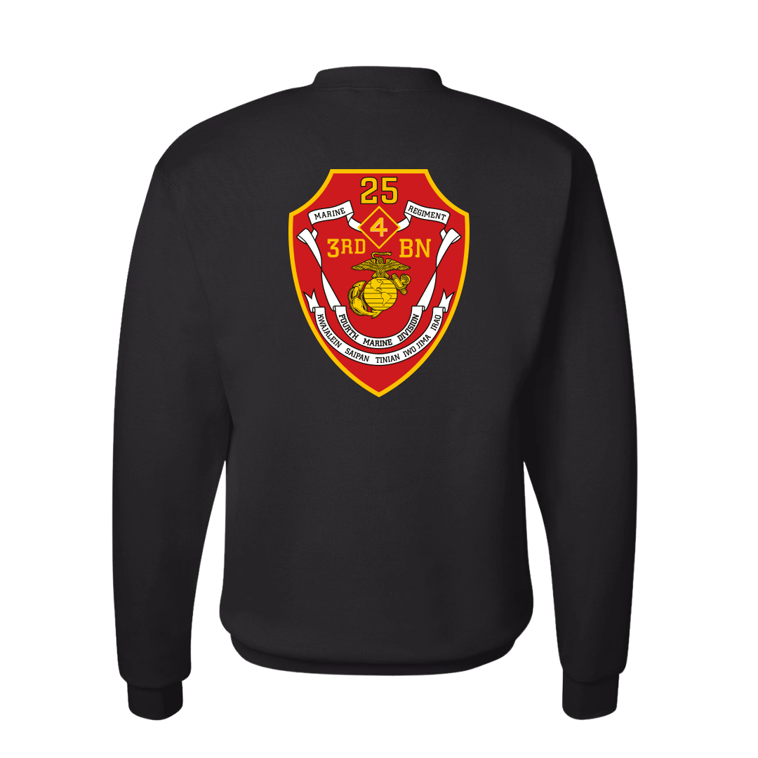 3rd Battalion 25th Marines Unit "Cold Steel Warriors" Sweatshirt