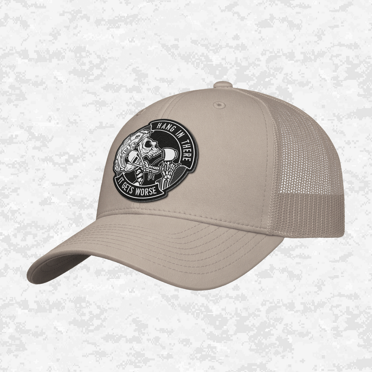 Hang In There It Gets Worse | Snapback Hat