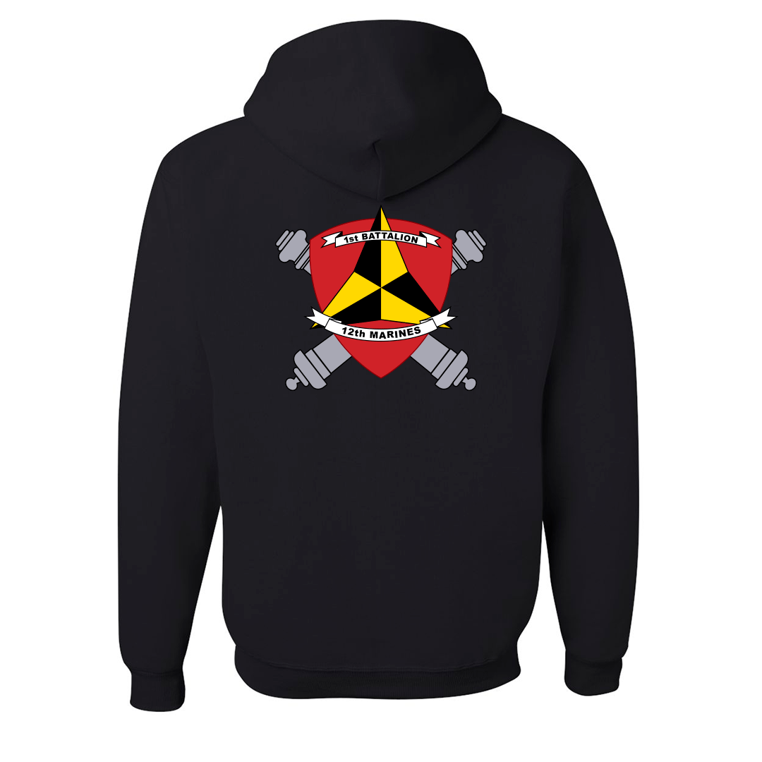 1st Battalion 12th Marines Unit "Spartans" Hoodie