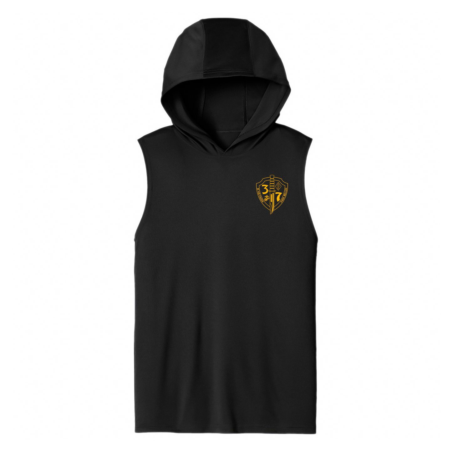 3rd Battalion 7th Marines Unit "The Cutting Edge" DRIFIT Sleeveless, Tank, Sleeveless Hoodie