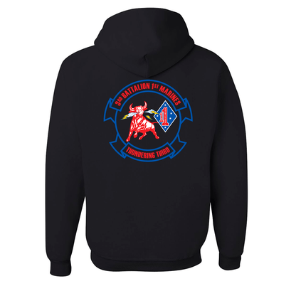 3rd Battalion 1st Marines Unit "Thundering Third" Hoodie
