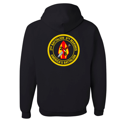 2nd Battalion 8th Marines Unit "America's Battalion" Hoodie
