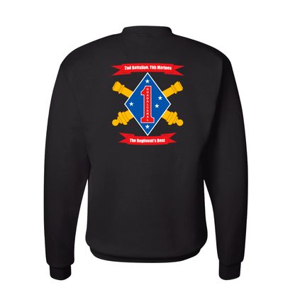 2nd Battalion 11th Marines Unit "Patriot" Sweatshirt