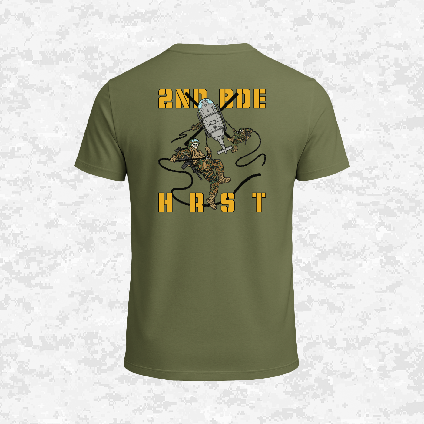 2nd Brigade Helicopter Rope Suspencion Techniques | "2nd Bde HRST" | T-Shirt
