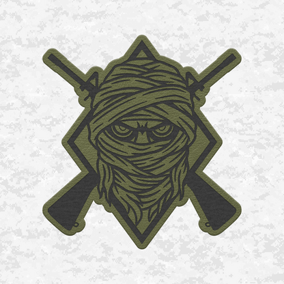 Tactical Mummy Halloween Edition | Leather Patch | Velcro Backed