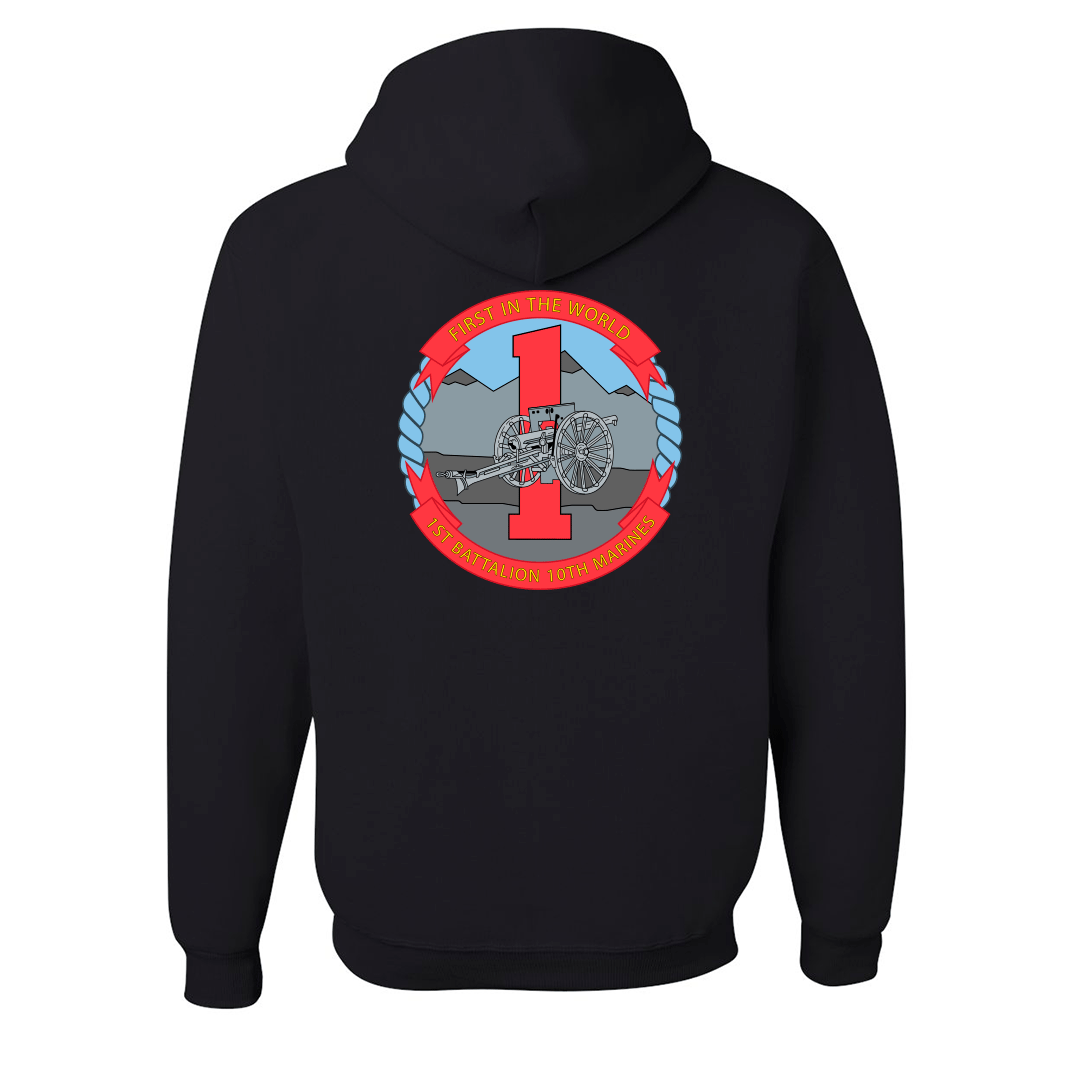 1st Battalion 10th Marines Unit "Nightmare" Hoodie