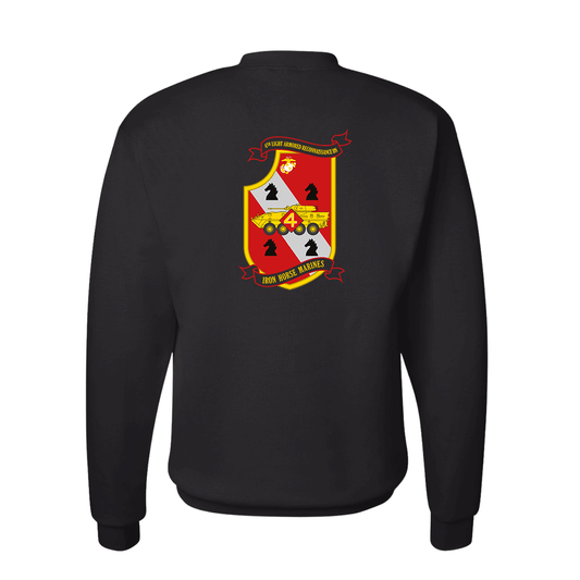 4th Light Armored Reconnaissance Battalion "Iron Horse Marines" Sweatshirt