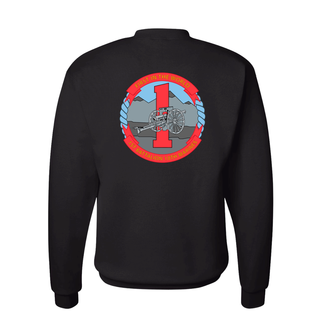 1st Battalion 10th Marines Unit "Nightmare" Sweatshirt