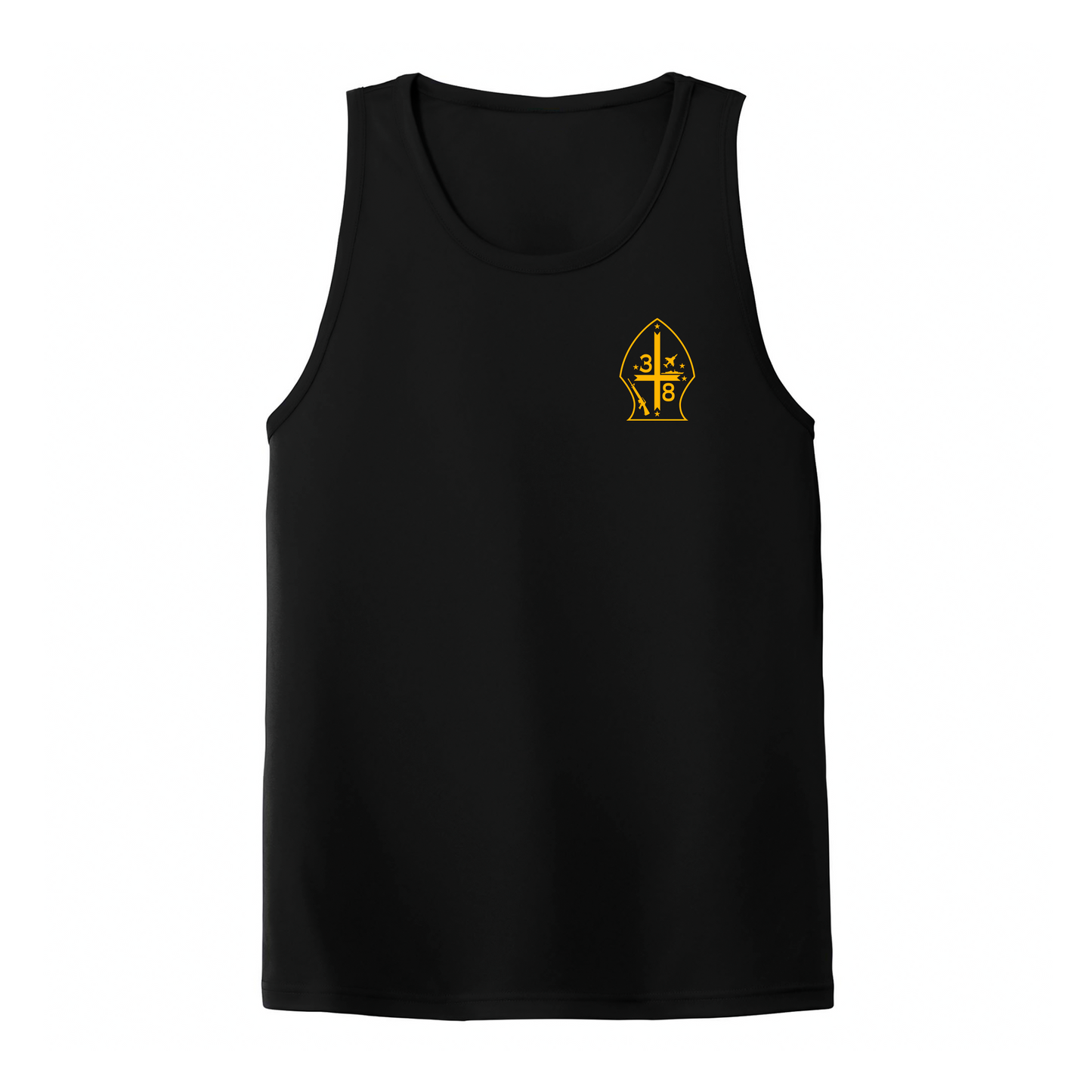 3rd Battalion 8th Marines Unit "The Commandant's Battalion" DRIFIT Sleeveless, Tank, Sleeveless Hoodie