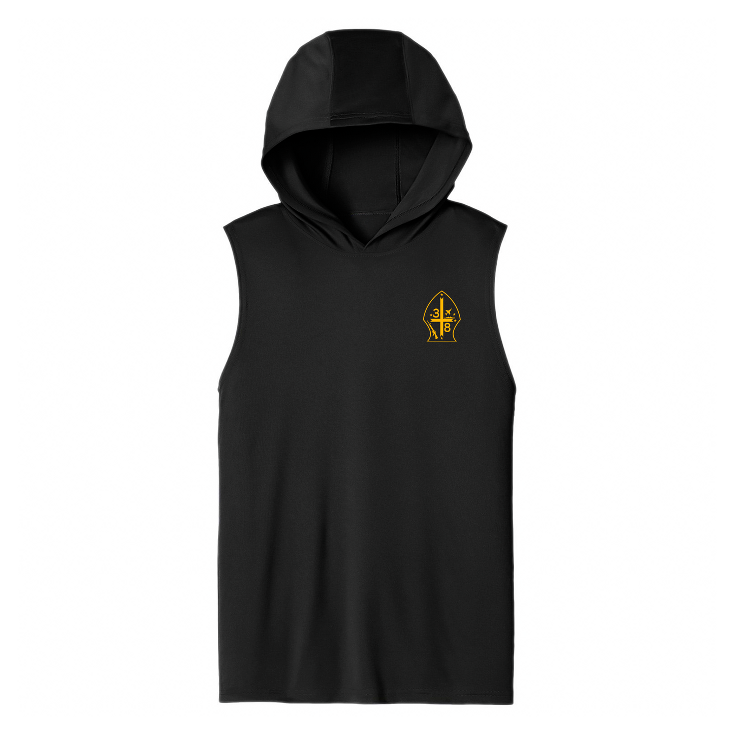 3rd Battalion 8th Marines Unit "The Commandant's Battalion" DRIFIT Sleeveless, Tank, Sleeveless Hoodie