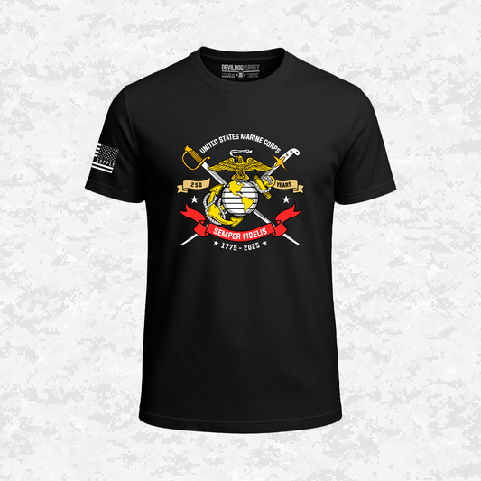 250th Annyversary | Semper Fidelis | T-shirt