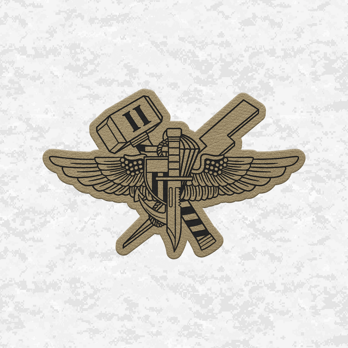 2nd ANGLICO Jack | Leather Patch | Velcro Backed
