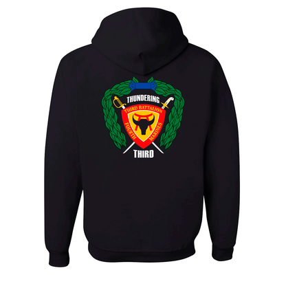 3rd Battalion 4th Marines Unit "Thundering Third" Hoodie