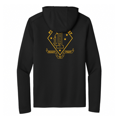 1st Battalion 1st Marines Unit "First of the First" DRIFIT Long sleeve, Hoodie