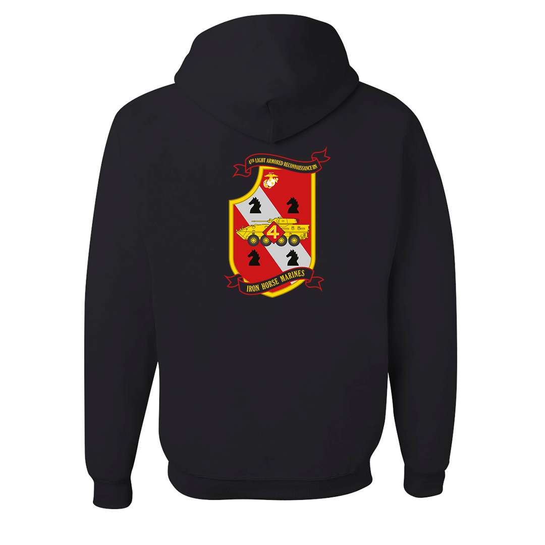 4th Light Armored Reconnaissance Battalion "Iron Horse Marines" Hoodie