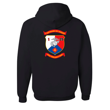 1st Battalion 25th Marines Unit "New England's Own" Hoodie