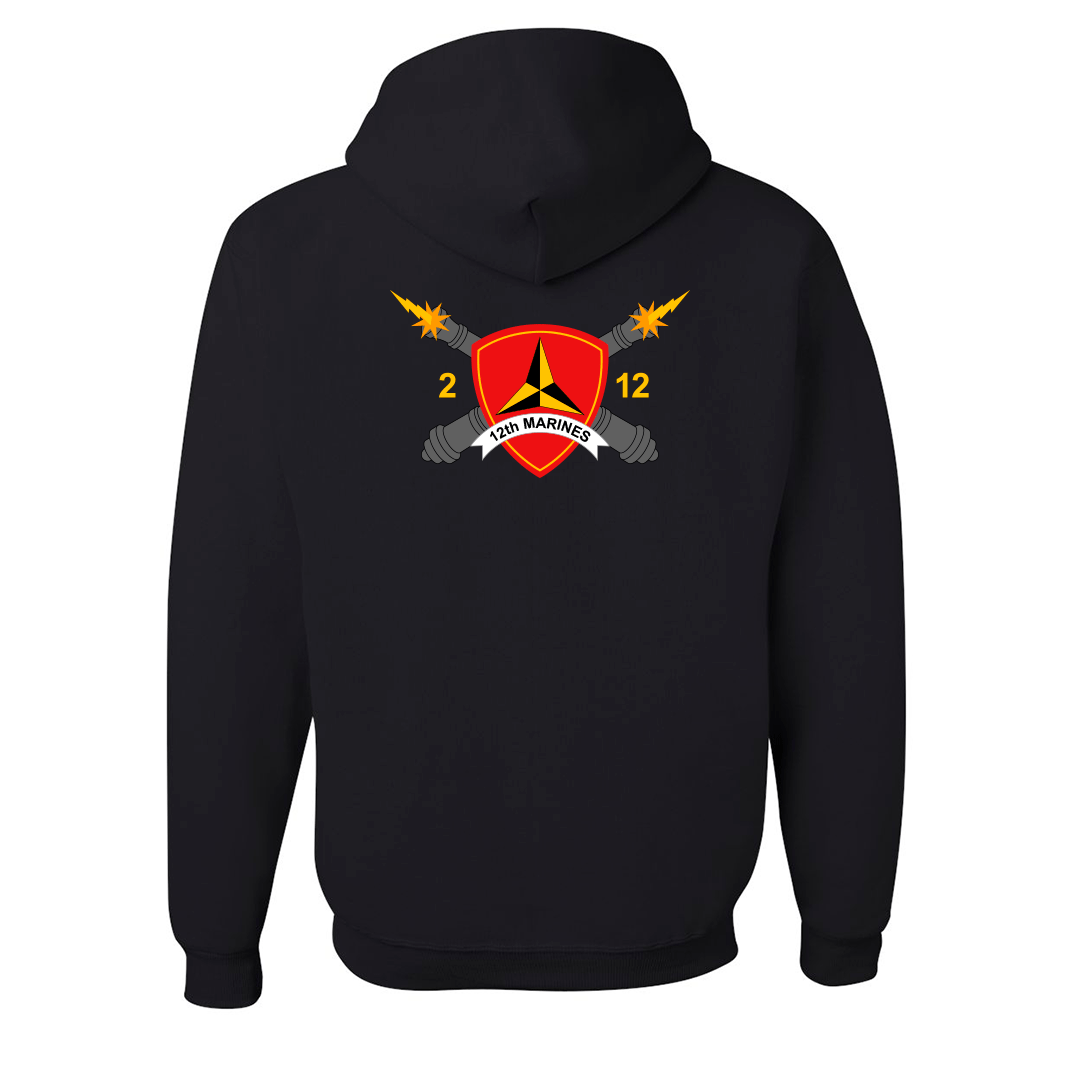 2nd Battalion 12th Marines Unit "The Thundering Guns of Death" Hoodie