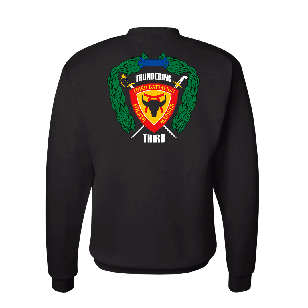 3rd Battalion 4th Marines Unit "Thundering Third" Sweatshirt