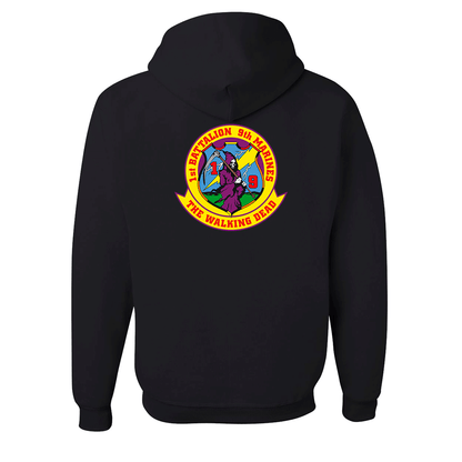 1st Battalion 9th Marines Unit "The Walking Dead" Hoodie