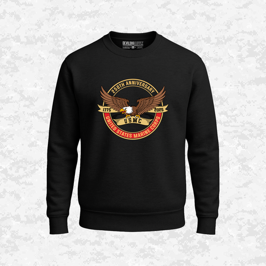 250th Anniversary USMC | Eagle | United States Marine Corps | 250 Years Collection | Sweatshirt