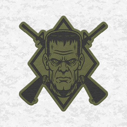Tactical Frankenstein Halloween Edition | Leather Patch | Velcro Backed