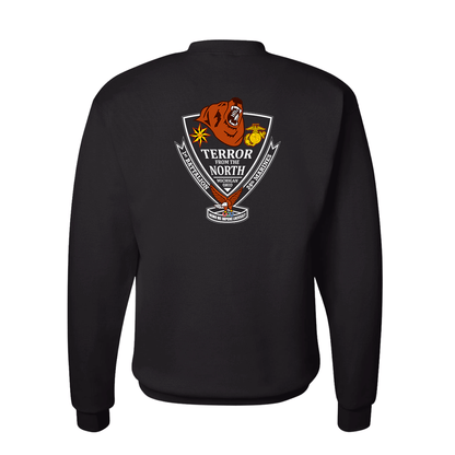 1st Battalion 24th Marines Unit "The Terror from the North" Sweatshirt