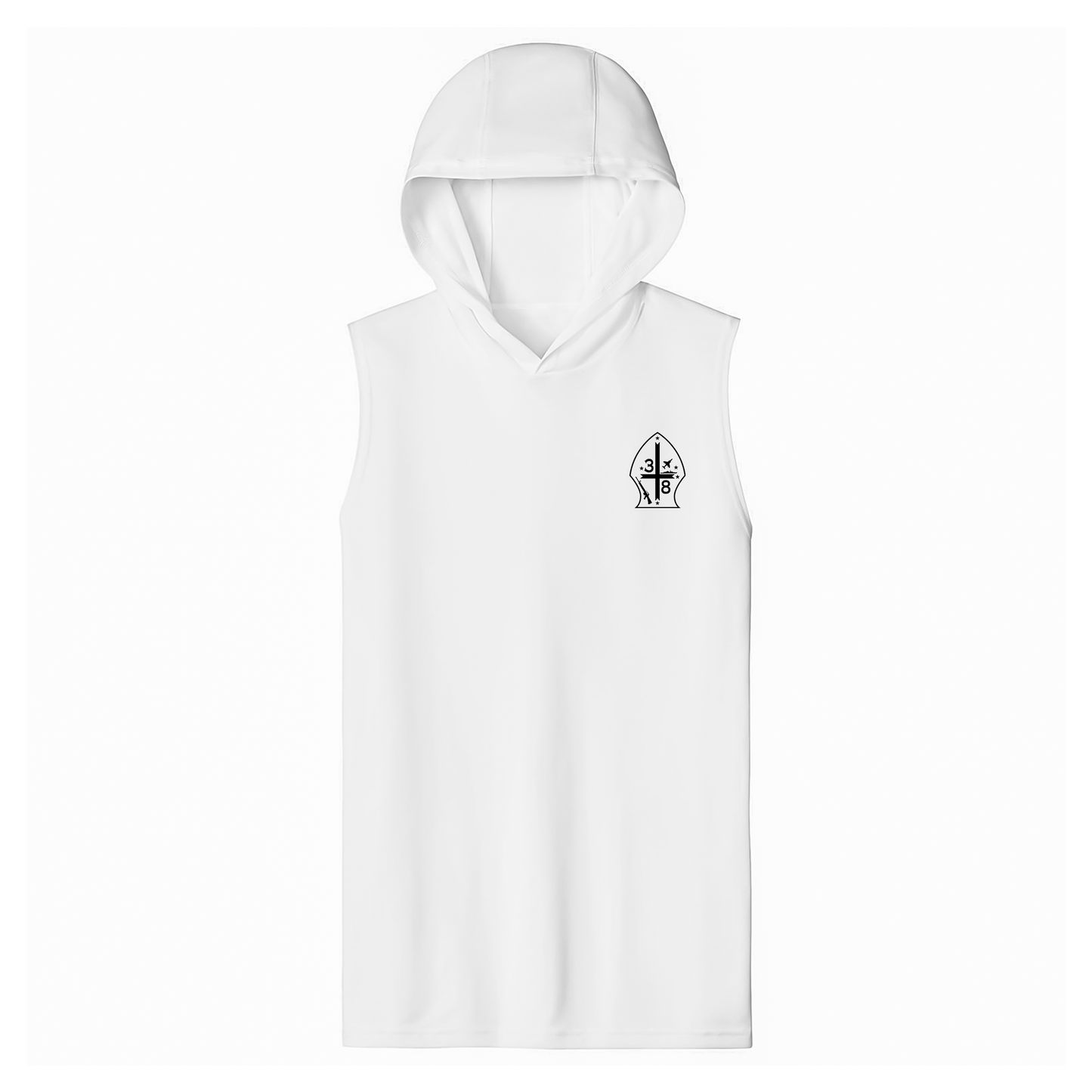 3rd Battalion 8th Marines Unit "The Commandant's Battalion" DRIFIT Sleeveless, Tank, Sleeveless Hoodie