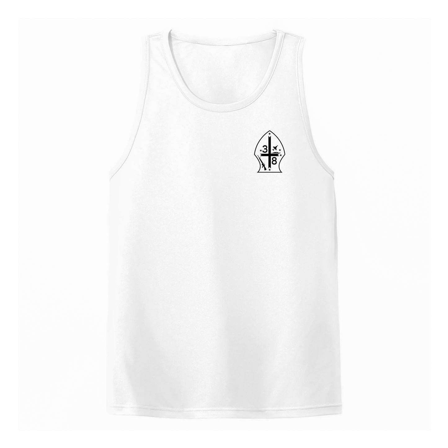 3rd Battalion 8th Marines Unit "The Commandant's Battalion" DRIFIT Sleeveless, Tank, Sleeveless Hoodie