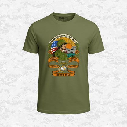 Vietnam Veteran | Honor & Gratitude | T-shirt