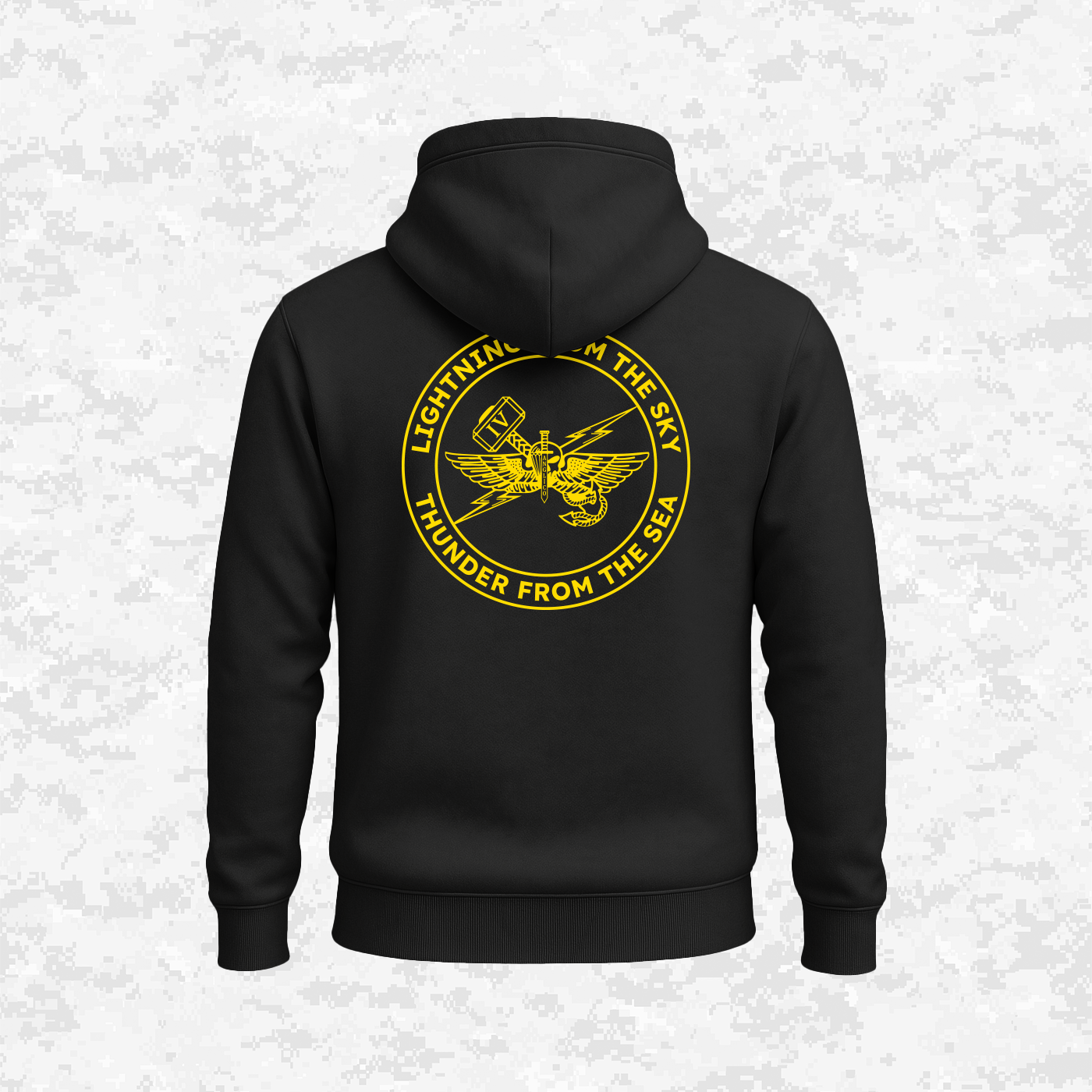 4th ANGLICO | Lightning From The Sky, Thunder From The Sea | Hoodie