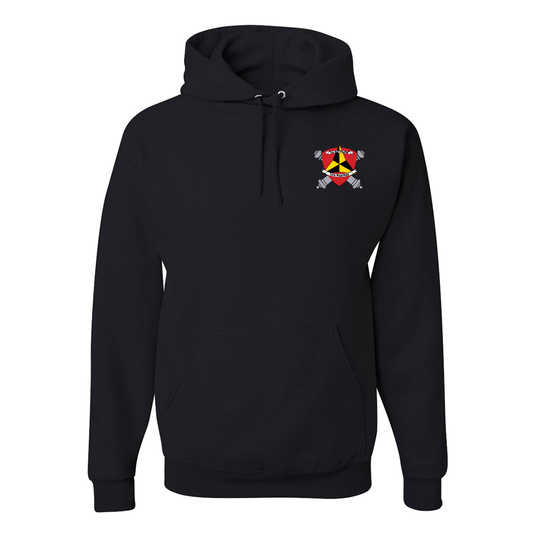 1st Battalion 12th Marines Unit "Spartans" Hoodie