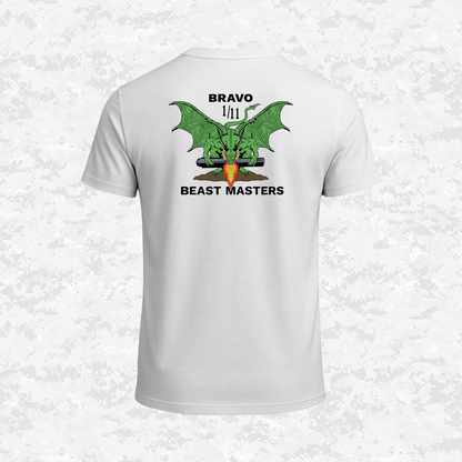 1st Bn 11th marines Bravo "Beast Masters" | T-shirt