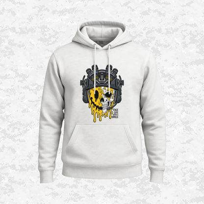 Face Life with a Smile | Tactical Skull | Hoodie