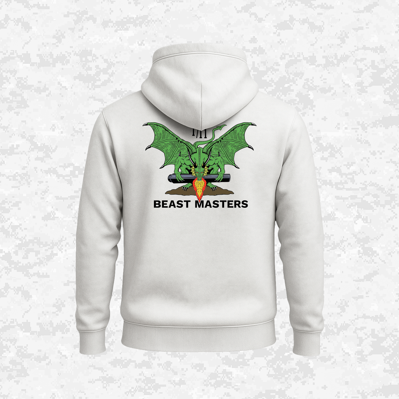 1st Bn 11th marines Bravo "Beast Masters" | Hoodie