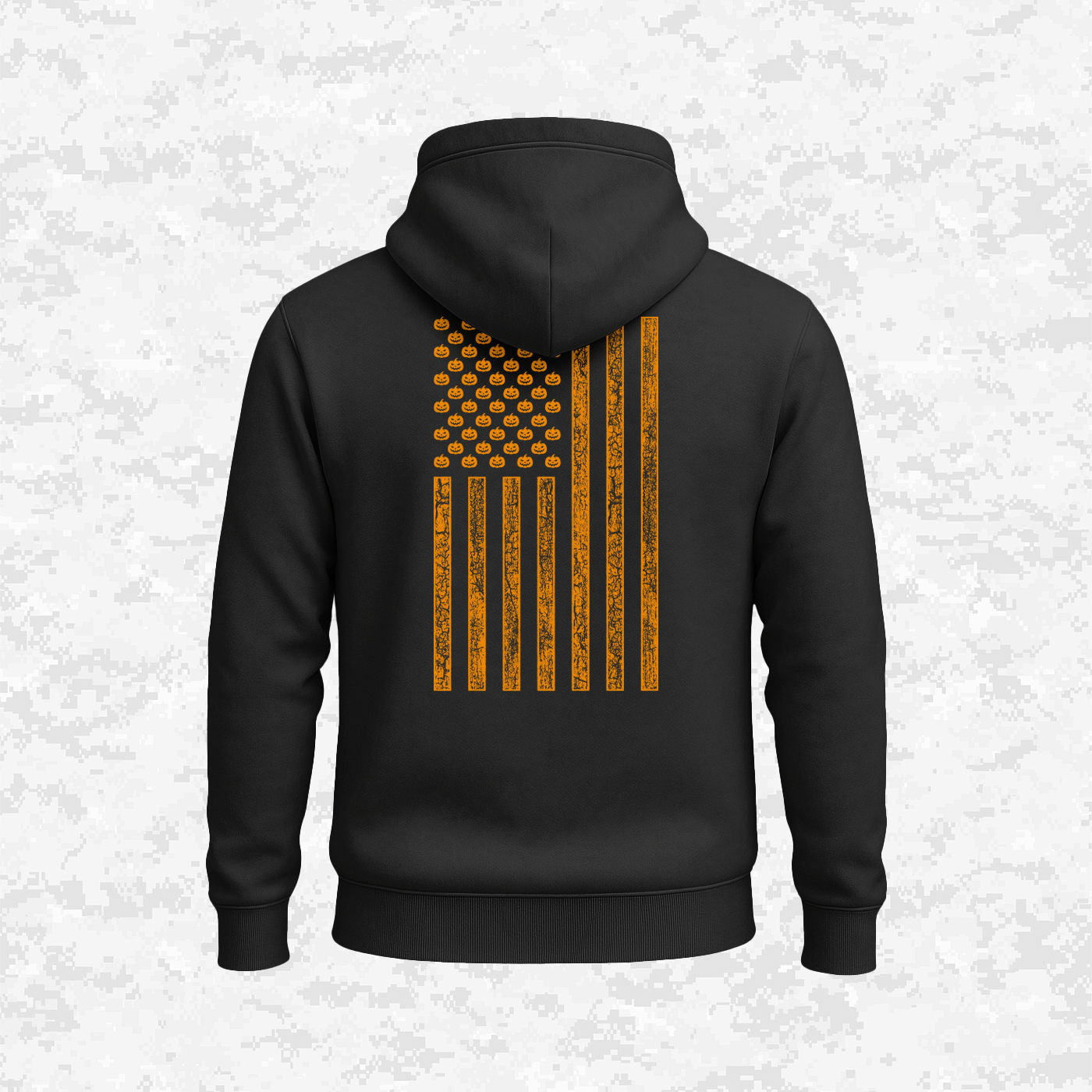 Halloween US Flag | Halloween Edition | Hoodie