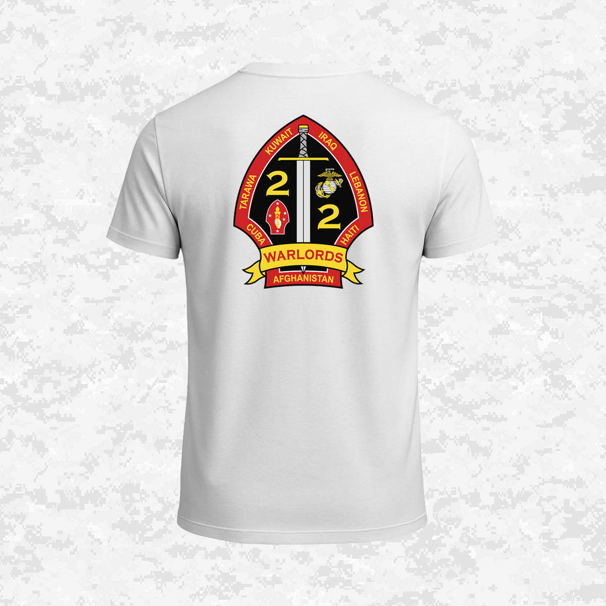 2nd Battalion 2nd Marines Unit "Warlords" Classic Edition #1 | T-shirt