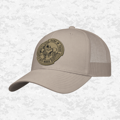 Hang In There It Gets Worse | Snapback Hat