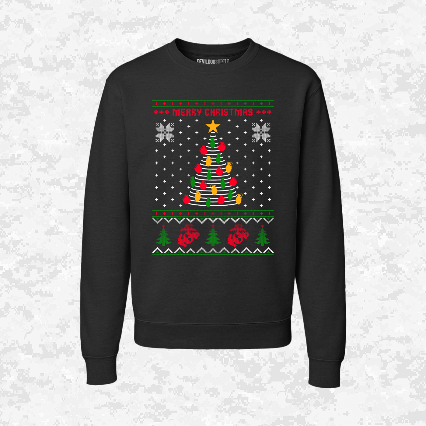 Merry Explosive | Ugly Christmas Sweater